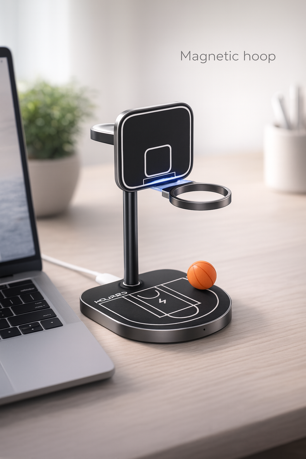 Basketball Inspired 3-in-1 Wireless Charger