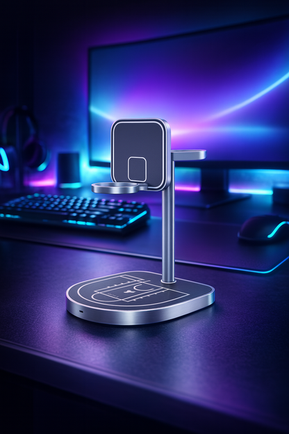 Basketball Inspired 3-in-1 Wireless Charger