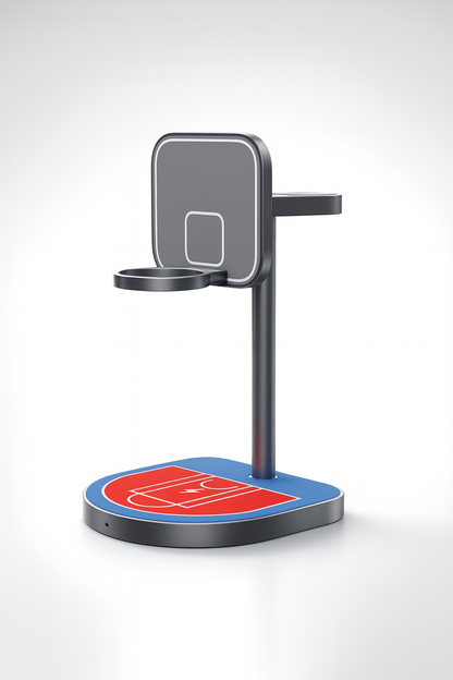 Basketball Inspired 3-in-1 Wireless Charger