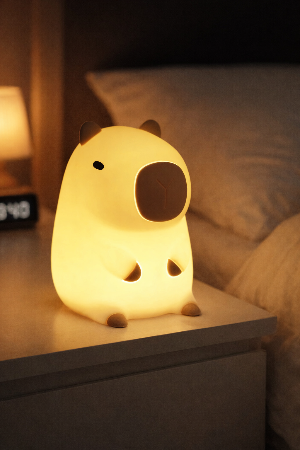 Cute Capybara LED Night Light