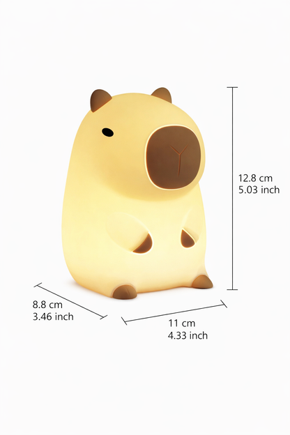 Cute Capybara LED Night Light