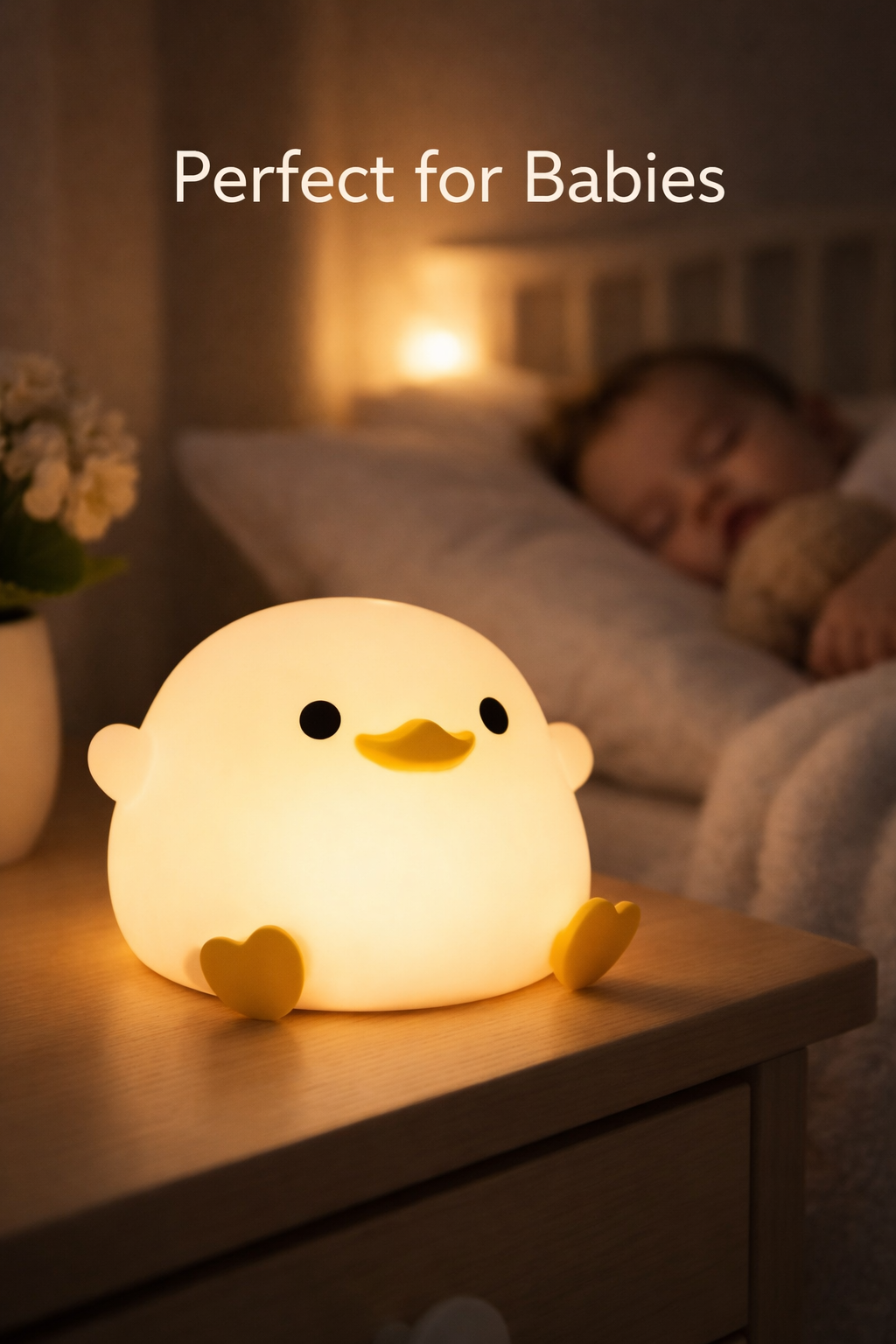 Cute Duck Night Light