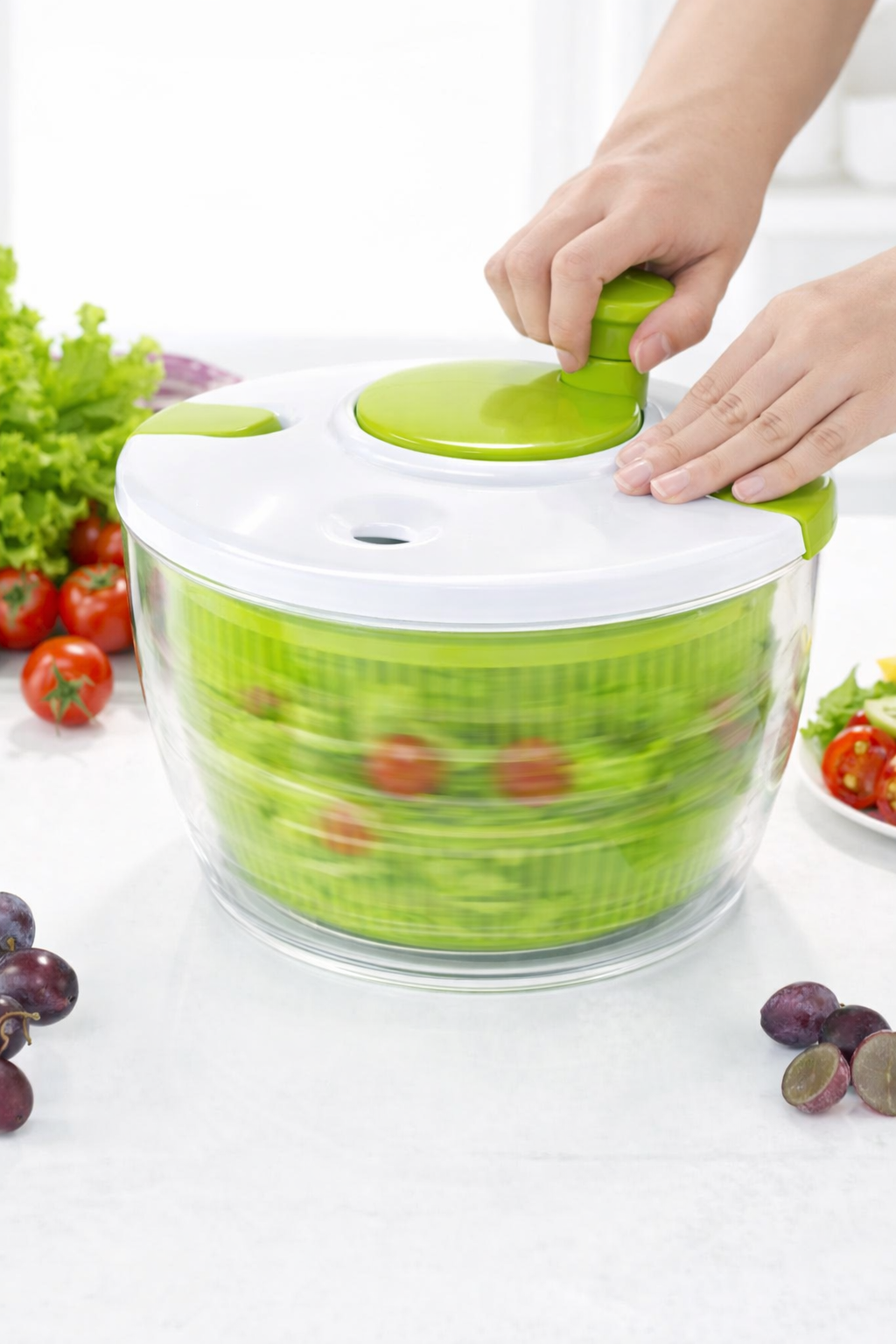 Multifunction Manual Salad Spinner
