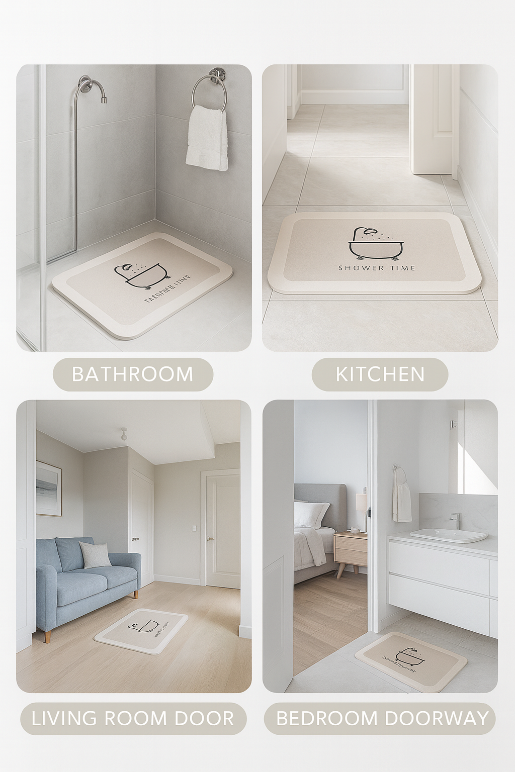 Absorbent Floor Mat – Anti-Slip