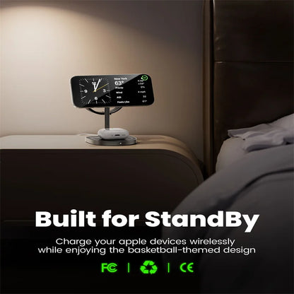 Basketball Inspired 3-in-1 Wireless Charger