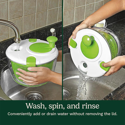 Multifunction Manual Salad Spinner