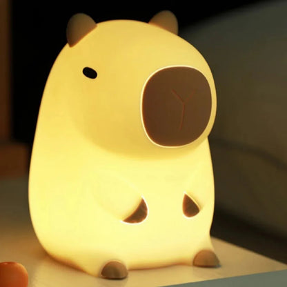 Cute Capybara LED Night Light
