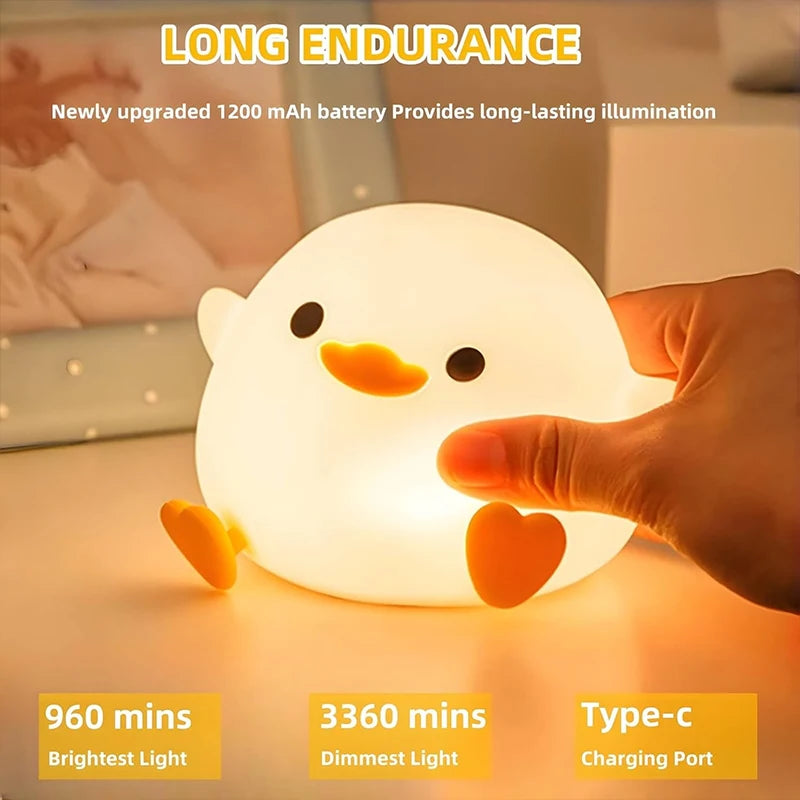 Cute Duck Night Light